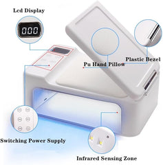 Recolte 63 LED UV LED Nail Lamp | Professional Gel Nail Polish Dryer & Curing Lamp