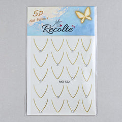 Navratri Special 5D Nail Art Stickers RECOLTE – Festive Nail Decoration