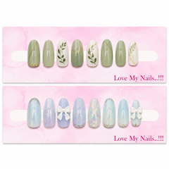 Press On Nail Display Card | Nail Art Display Holder Card for Press On Nails