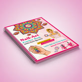 A4 Size Laminated Nail Art Practice & Theory Book for Nail Training & Learning