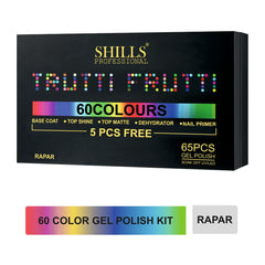 7.5ml RAPAR Gel Polish (60 + 5 pcs set) SHILLS Professional