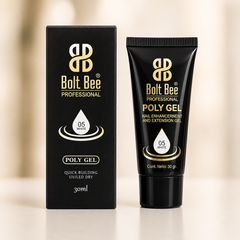 Poly Gel 02 Pink, 05 White 30ml Bolt Bee Professional – Nail Extension & Nail Enhancement Gel