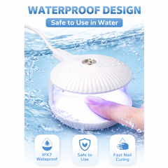 Q1 Mini UV LED Nail Lamp (61x60x50mm) – Portable Nail Art Dryer for Gel Polish & Nail Extensions