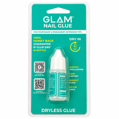 Best Nail Glue 5ml GLAM – Super Strong Quick Dry Nail Glue for Nail Extensions & Fake Nails