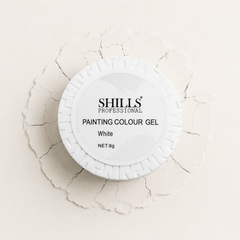 Painting Color Gel 8g SHILLS Professional – Black & White Nail Art UV/LED Gel