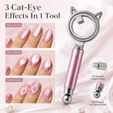 Double Handheld Magnetic Nail Art Tool | Cat eye Magnet