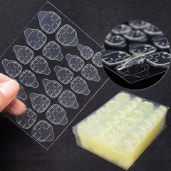Glue Tabs for Press On Nails | Strong Adhesive Nail Tabs for Easy Nail Application