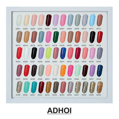 Adhoi Gel Polish Kit 65pcs Shills Professional UV/LED Soak Off Nail Gel Polish Set