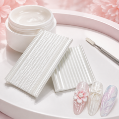 2mm Carving Gel Shaping Tool Nail Art | 3D Flower & Bow Making Texture Plates