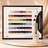 Cup Cake 48+2 Colors Gel Polish Set 15ml THR3E STROKES | Professional Nail Polish Kit with Shade Display