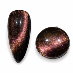 9D Bronze Cat Eye Gel Polish (Shade No. 13) MC MEE Professional