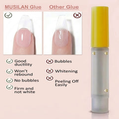 1gm Press On Nail Glue Pack of 10 for Fake Nails