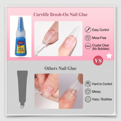 Nail Glue 20g Recolte Professional| Long Lasting Nail Extension & Press-On Nail Glue