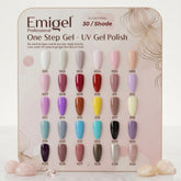 One Step Gel Polish Kit 7.5ml (30 pcs Set) EMIGEL Professional