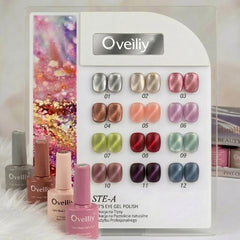 STE - A 10ml Cat Eye's (12 Pcs Set) Oveiliy