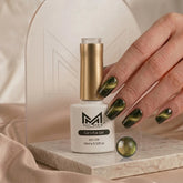 9D Peacock Feather Cat Eye Gel Polish (Shade No. 17) MC MEE Professional