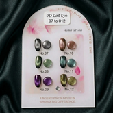 9D-Cat Eye Gel Polish Set – 12ml Cat Eye Nail Art Gel for UV LED Lamp