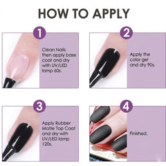 Rubber Matt Top Coat 15ml by SHILLS Professional