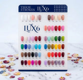LUx6 7.5ml Gel polish kit (60+5 pcs set) TS Thr3e Strokes