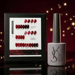 Luxury Red 15ml Cat Eye's (10 Pcs Set) Youse Gel