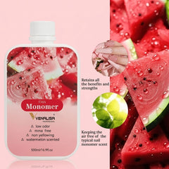 Monomer Acrylic Liquid 500ml Venalisa Professional for Nail Extension & Acrylic Nail Art
