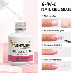 15ml 6 in 1 Nail Glue Venalisa