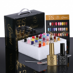 TS Grace-1 Gel Polish Kit (30+6 pcs) 7.5ml | Professional UV LED Gel Nail Polish Starter Kit