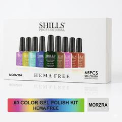 7.5ml MORZRA Gel Polish (60 + 5 pcs set) SHILLS Professional