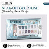 Glimmering Moon 10ml Cat Eye's (12 Pcs Set) SHILLS professional