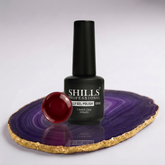 Red Jelly Gel Polish 7.5ml Shills Professional | Transparent Jelly Red Gel Nail Polish for UV/LED Nails