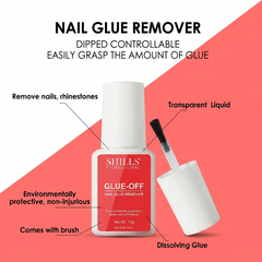 Glue Off 10gm Shills Professional | Nail Glue Remover for Nail Tips, Press-On Nails & Nail Art Adhesive