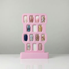 Nail Display Stand Small,Medium,Large | Acrylic Nail Art Display Holder for Salon & Home