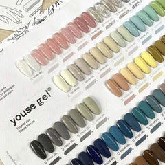 Youse Gel Polish Kit 15ml 60 Color Set | Complete Gel Polish Kit with Top Base Coat