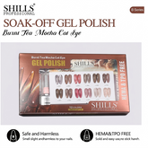 Burnt Tea Mocha 10ml Cat Eye's (12 Pcs Set) SHILLS Professional