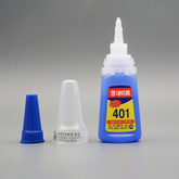 401 Nail Glue Blue Bottle – Professional Strong Adhesive for Nail Tips, Extensions & Press On Nails