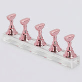 Press On Magnetic Stand (5 pcs) for Press On Nails | Nail Art Display & Practice Stand
