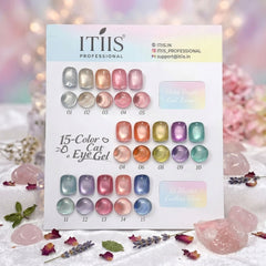 Silk 10ml Cat Eye's (15 Pcs Set) ITIIS Professional