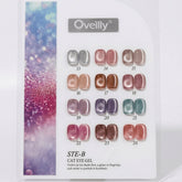 STE - B 10ml Cat Eye's (12 Pcs Set) Oveiliy