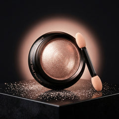 Rose Gold Chrome Powder for Nail Art | Mirror Effect Metallic Nail Pigment