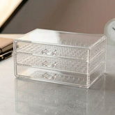 Empty Box (Small) Transparent Mini Storage Organizer Box for Jewelry, Nail Art & Craft Accessories