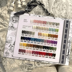 Youse Gel Polish Kit 15ml 60 Color Set | Complete Gel Polish Kit with Top Base Coat
