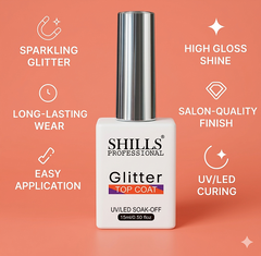 15ml Glitter Top Coat SHILLS Professional