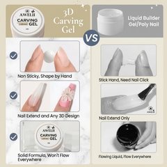 15g 3D Carving Gel AAVELI
