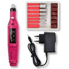Electric Nail Drill Machine Professional Kit | USB Nail File Machine for Manicure & Pedicure