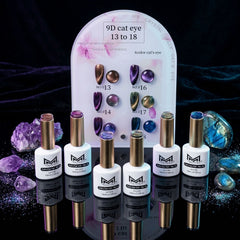 Cat Eye Gel Polish (13-18) – 10ml Cat Eye Nail Art Gel for UV LED Lamp