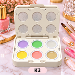 PAT Gel with Mesh Filter for Nail Art | K1–K5 Colour Variants