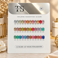 Silk Cat Eye Gel Polish TS Three Stroke 15ml – 36 Shades | Single Color & Full Set