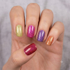 Chart-F 12pcs Set MC MEE Professional Gel Polish Collection | Gel Polish Mini Set for Home Use or Beginner