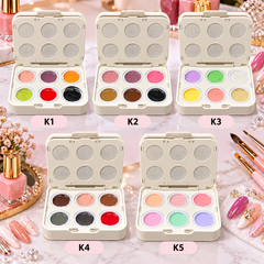 PAT Gel with Mesh Filter for Nail Art | K1–K5 Colour Variants