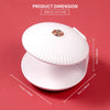 Q1 Mini UV LED Nail Lamp (61x60x50mm) – Portable Nail Art Dryer for Gel Polish & Nail Extensions